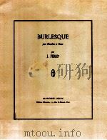 Burlesque pour Hautbois et Piano（1965 PDF版）