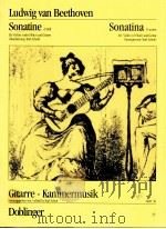 Sonatina d Minor for Violin or Flute and Guitar GKM 56   1966  PDF电子版封面     
