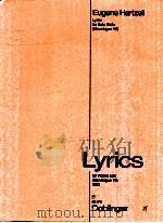 Lyrics fur Violine solo Monologue 19 1993 03 073   1997  PDF电子版封面     