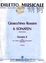 diletto musicale DM 2526 sonaten Rudolf Malaric Sonata Ⅱ A-Dur fur 2 Violinen Violoncello und Kontra   1974  PDF电子版封面     