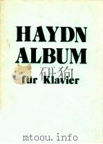 HAYDN ALBUM FUR KLAVIER（1987 PDF版）