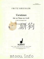 klassische manuskripte No.9 Variationen uber ein Thema von Corelli im Stile von Giuseppe Tartini fur（1938 PDF版）