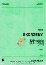 zweite suite violine viola & kontrabass 1954 stimmen 06 012   1959  PDF电子版封面    Fritz Skorzeny 