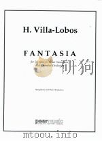 fantasia for soprano or tenor saxophone and chamber orchestra（1963 PDF版）