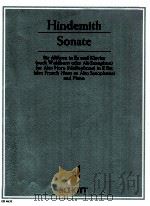 sonate for alto horn in e flat and piano ed4635（1956 PDF版）