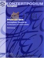saxophon concerto fur altsaxophon und streichorchester   1965  PDF电子版封面     