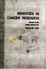 ADVANCES IN CANCER RESEARCH  VOLUME 28  1978   1978  PDF电子版封面  0120066289  GEORGE KLEIN  SIDNEY WEINHOUSE 