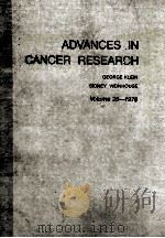 ADVANCES IN CANCER RESEARCH  VOLUME 36  1978   1978  PDF电子版封面  0120066262  GEORGE KLEIN  SIDNEY WEINHOUSE 