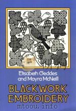 elisabeth geddes and moyra mcneill blackwork embroidery（1976 PDF版）