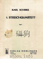 1.Streichquartett stimmen op.4   1949  PDF电子版封面    Karl Schiske 