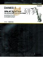 Aria and Jazz waltz for alto Saxophone and Piano SF 9412   1986  PDF电子版封面     