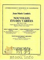 new varied studies in all keys after blumenstengel dont gaviniès kreutzer paganini and rode with ext   1986  PDF电子版封面    Jean-Marie Londeix 