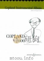 copland instrumental album piano accompaniment copland 2000   1997  PDF电子版封面    Hirsthfeld 