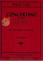Concertino in F minor for two horns in F & Piano No.3165   1983  PDF电子版封面    FriedRich Kuhlau 