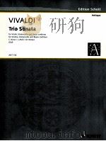 Trio Sonata for Violin Violoncello and Basso continuo C minor RV 83 ANT 134   1969  PDF电子版封面     