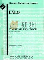 Symphonie Espagnole for Violin and Orchestra Op.21 A 1620（ PDF版）
