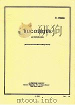 Bucolique pour clarinette et piano A.L.20641（1949 PDF版）