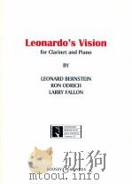 Leonardo's Vision for Clarinet and Piano   1994  PDF电子版封面    Leonard Bernstein 