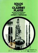 solo for the clarinet player with piano accompaniment ED .2523（ PDF版）