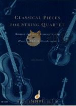 Classical Pieces for String Quartet Morceaux romantiques pour quatuor a cordes ED 12485（1995 PDF版）
