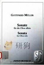 sontaa for oboe solo 338   1955  PDF电子版封面     