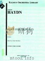 Horn Concerto No.1 in D Major Hob.VIId:3 1585   1994  PDF电子版封面    Haydn 