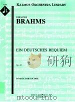 Ein Deutsches Requiem Op.45 A2576     PDF电子版封面    Brahms 
