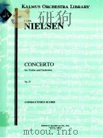 Concerto for Violin and Orchestra Op. 33 A 8055     PDF电子版封面    Carl Nielsen 