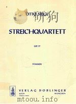 streichquartett stimmen Op.77   1965  PDF电子版封面    Otto Siegl 