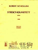 streichquartett partitur Op.40 1949 stimmen   1965  PDF电子版封面     