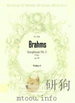 Symphonie Nr.3 F-dur Op.90 Nr.3206     PDF电子版封面    Johannes Brahms 