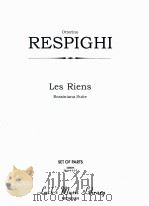 Les Riens Rossiniana Suite set of parts 08839 Str=4-4-3-2-2     PDF电子版封面     