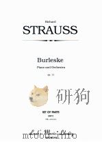 Burleske Piano and Orchestra op.11 set of parts 00077 Str=4-4-3-2-2     PDF电子版封面     