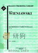 Scherzo-Tarantelle Op. 16 A 2274     PDF电子版封面    Henri Wieniawski 
