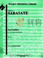 Navarra for Two Violins and Orchestra Op. 33 A 6792     PDF电子版封面    Pablo de Sarasate 