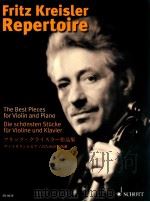 Fitz Kreisler Repertoire The Best Pieces for Violin and piano ED 8658 Band 1/Volume 1（1997 PDF版）
