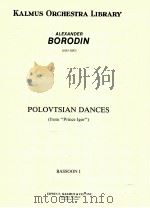 polovtsian dances for     PDF电子版封面     