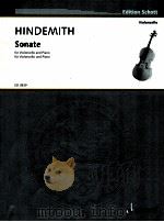 Sonate for Violoncello and Piano OBB 3839   1968  PDF电子版封面    Paul Hindemith 