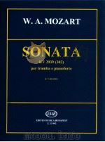 Sonata KV 293b 302 per tromba e pianoforte Z.13 992   1994  PDF电子版封面     