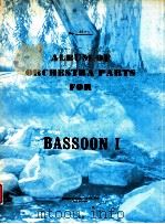 album of orchestra parts for bassoon Ⅰ tragic overture No.8511     PDF电子版封面     