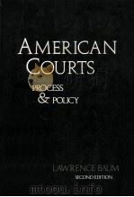AMERICAN COURTS  PROCESS & POLICY  SECOND EDITION（1988 PDF版）