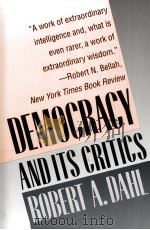 DEMOCRACY AND ITS CRITICS   1989  PDF电子版封面  0300049382  ROBERT A.DAHL 