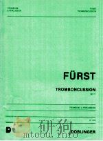 Tromboncussion OP.71 trombone & percussion 07 418   1988  PDF电子版封面     