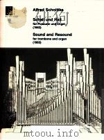 Sound and resound for trombone and organ UE17892（1983 PDF版）
