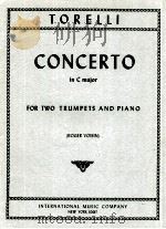 concerto in C major for two trumpets and piano No.2428（1964 PDF版）