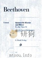 Quintett for Piano and Wind Instruments E? major op.16 222   1971  PDF电子版封面    Ludwig van Beethoven 