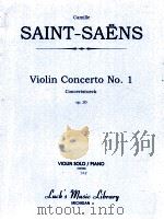 Violin Concerto No.1 Concertstueck op.20 violin solo/piano 10196（ PDF版）