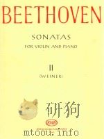 Sonatas  for violin and piano Ⅱ z.3365   1962  PDF电子版封面    Beethoven 