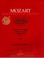 concerto in D major for piano And Orchestra  >>CORONATION CONCERTO<No.26<< KV 537 pia   1991  PDF电子版封面    W.A.Mozart 