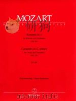 concerto in C minor for piano And Orchestra >>No.24<< KV 491 piano reduction BA 4741a   1964  PDF电子版封面    W.A.Mozart 